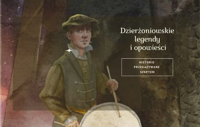zaproszenie do obejrzenia wystawy Dzierżoniowskie legendy i opowieści w holu Biblioteki w Ratuszu
